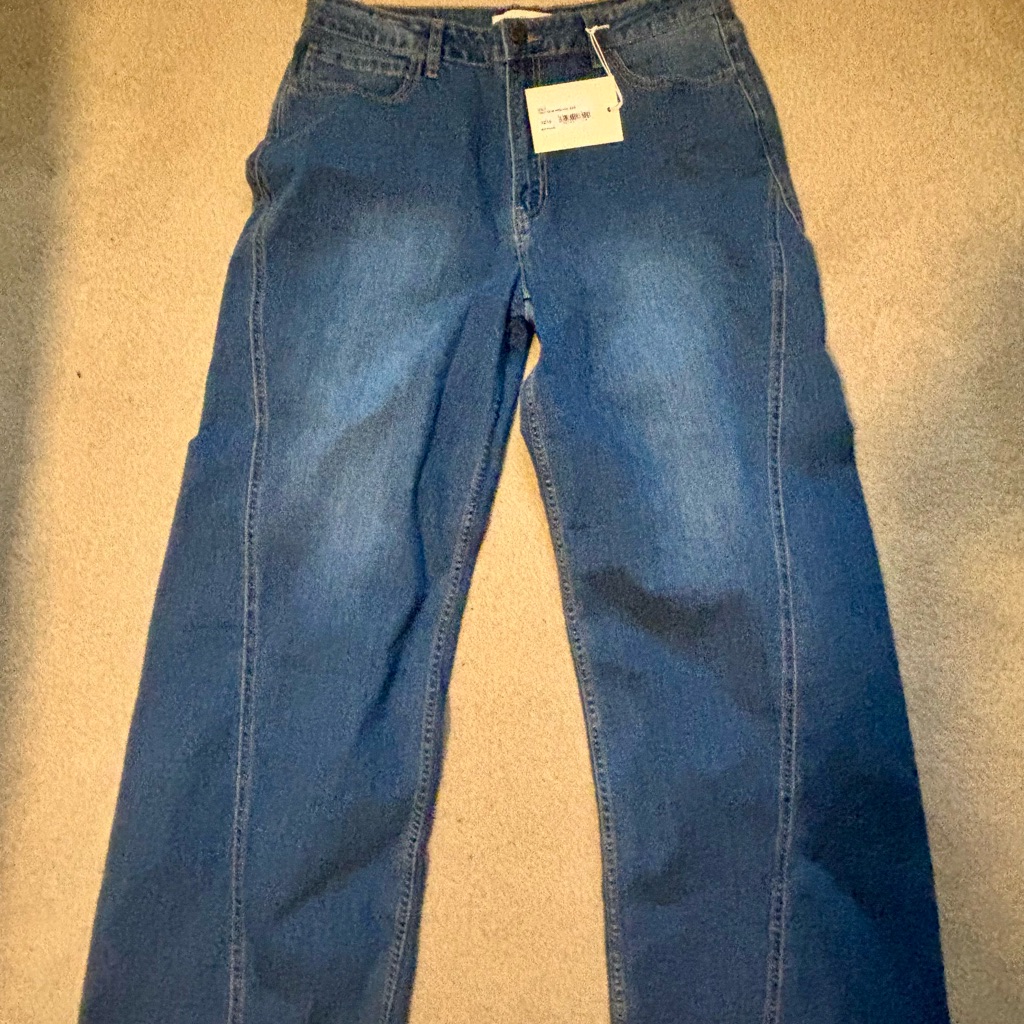 Indigo Relaxed Fit Denim Jeans